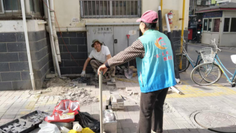 银川市兴庆区永康社区：解漏水纠纷 促邻里和谐