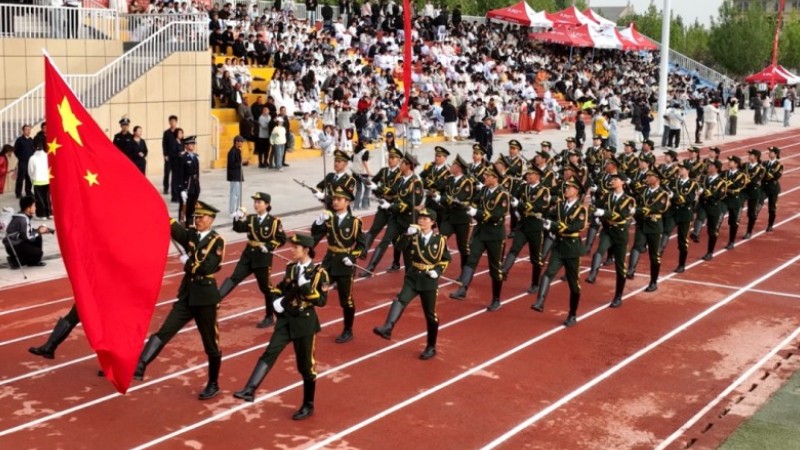 新疆政法学院2026年春季田径运动会暨第五届运动会超燃开幕