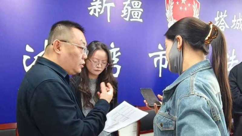 新疆沙湾市司法局抓实“扫码入企”执法工作提质增效