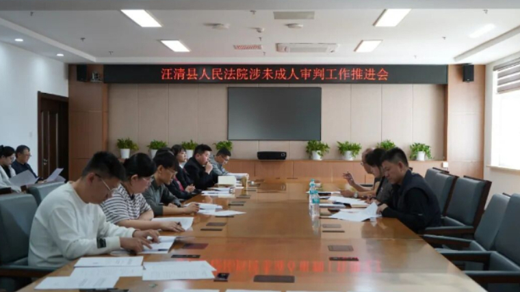 吉林省汪清县法院召开2026年未成年人审判工作推进会议