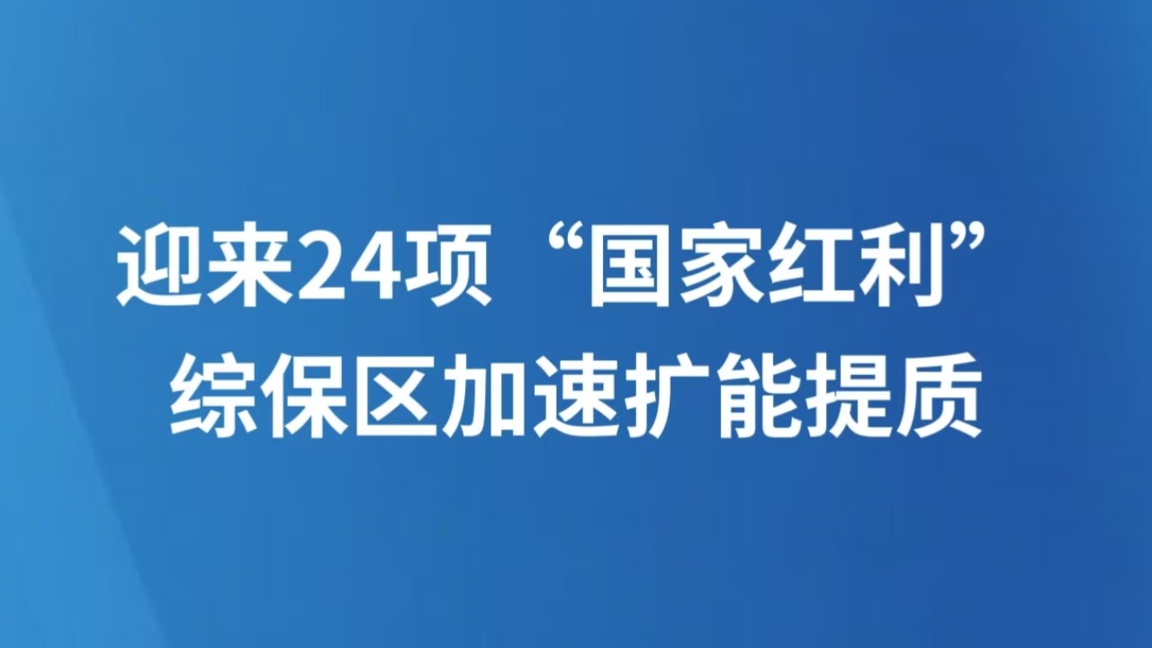 迎来24项“国家红利”，综保区加速扩能提质