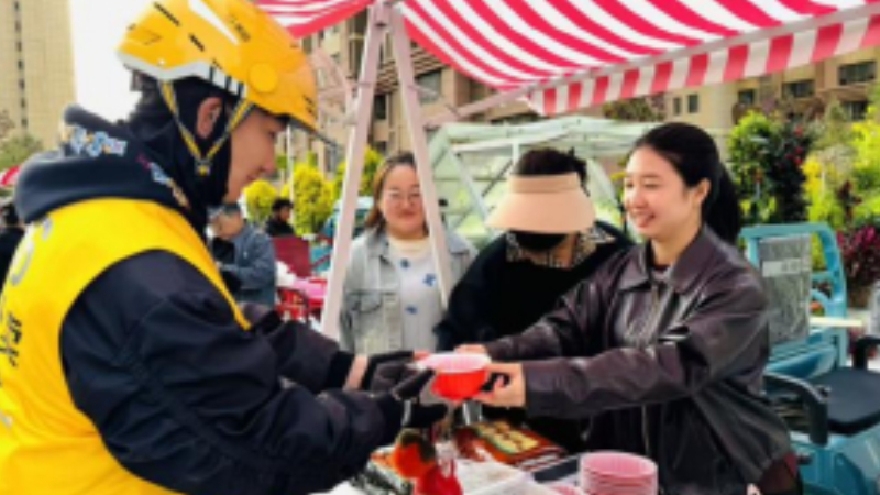 吴忠市利通区正丰社区：搭市集平台 树法治新风