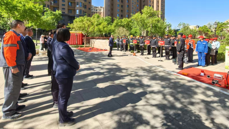 银川市兴庆区八一社区：实景实操练精兵 居安思危筑防线