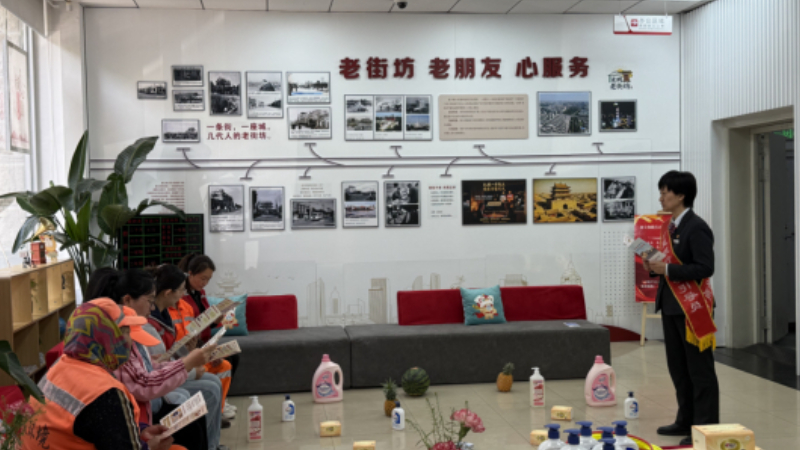 银川市兴庆区山河湾社区：光影定格劳动美 温情致敬奋斗者