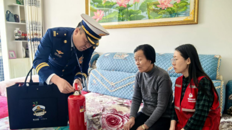 银川市兴庆区景城社区：精准排查除隐患，智能烟感护平安