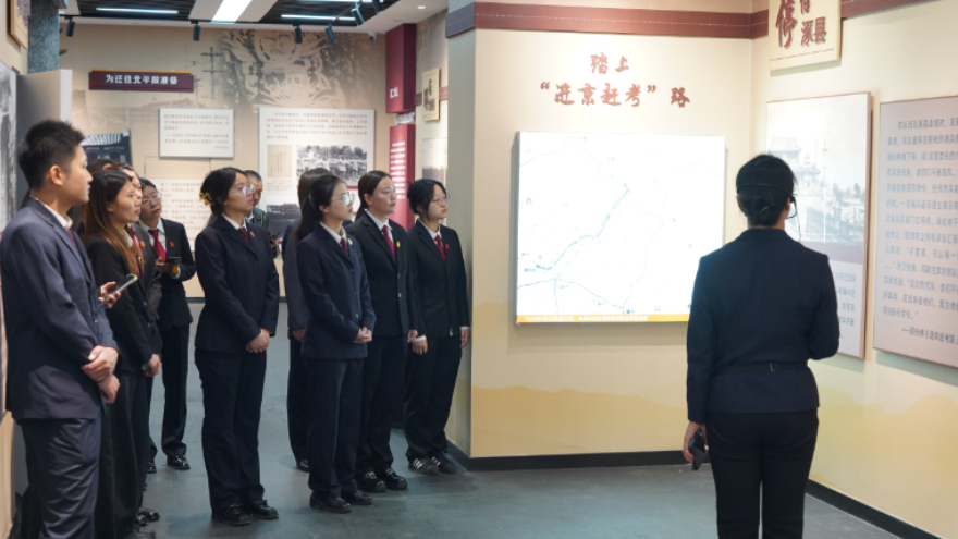 涿州法检联合开展五四红色教育活动 沉浸式感悟“赶考”初心