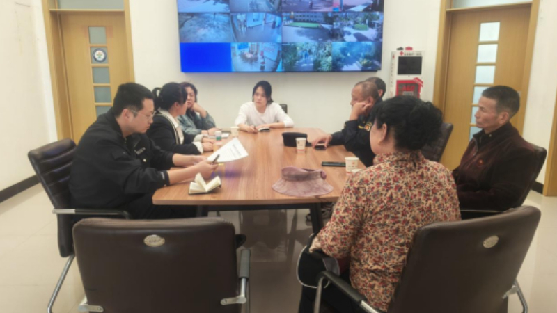 青铜峡市怡园社区：多元联调解纠纷 依法清患促和谐