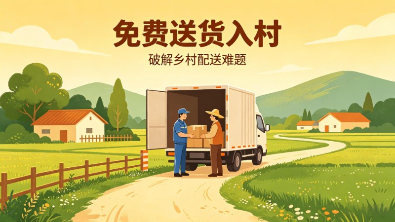 “免费送货入村”破解乡村配送难题