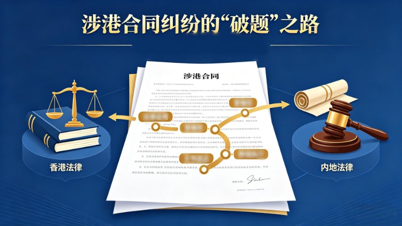 一份涉港合同纠纷的“破题”之路