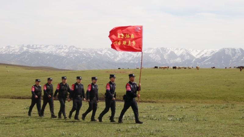 海航山深处“枫”景如画——记新疆塔城边境管理支队喀拉也木勒边境派出所的戍边岁月