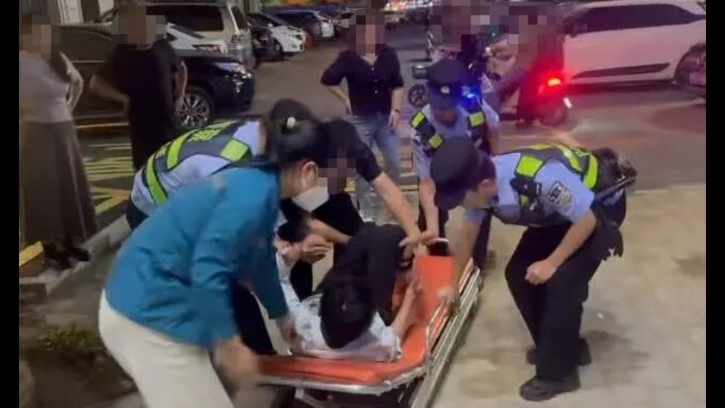 河南省南阳市桐柏县公安局：夜巡感异快行动 路遇危情急救助