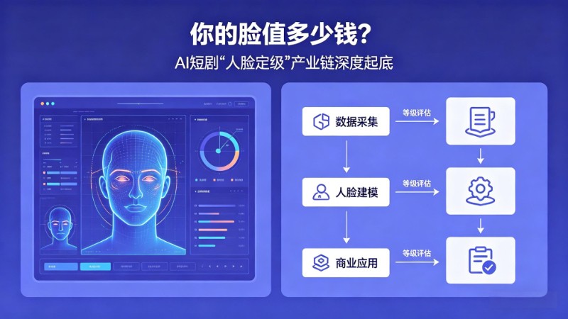你的脸值多少钱？AI短剧“人脸定级”产业链深度起底