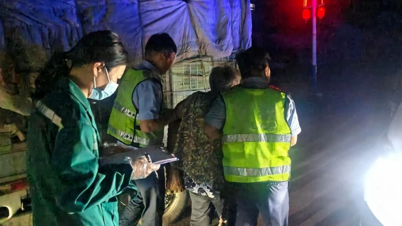 凌晨省道追尾，菏泽交警破拆驾驶室抢回被困伤者性命