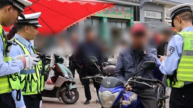 凉山公安：护苗护校！集中清查整治国道沿线校园周边交通乱象