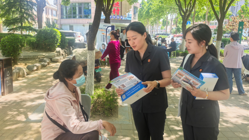 潍坊市青州法院开展反有组织犯罪普法宣传活动