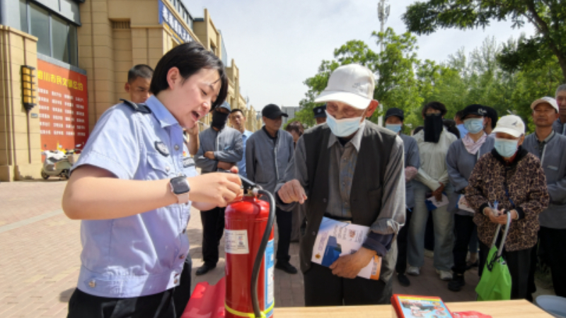 银川市西夏区学院社区：普法宣讲明规范 实操演练强技能
