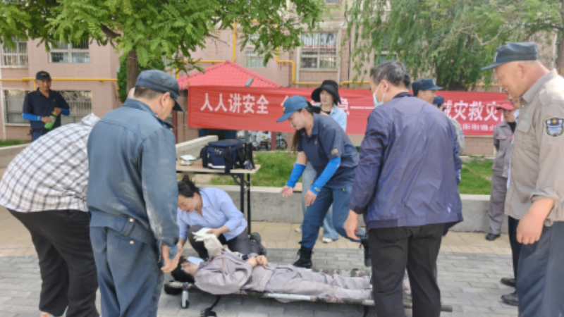 银川市兴庆区丰收社区：以练筑防强技能 临震不慌保安全