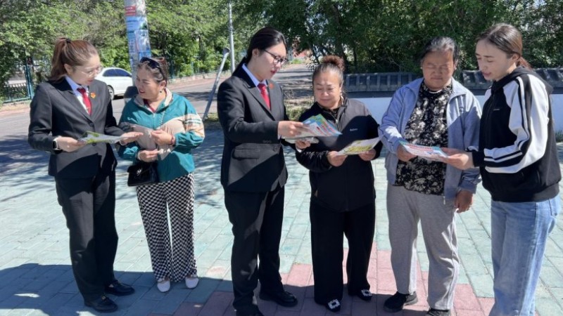 新疆额敏县人民法院：法护民生 “典”亮未来