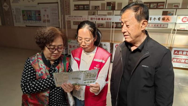 银川市兴庆区丽景社区：科普分类入家门 引领文明驻心间