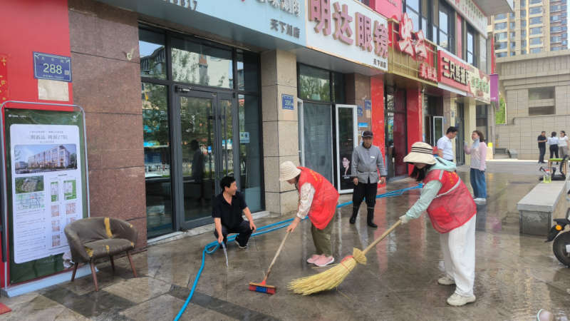 银川市兴庆区康平社区：聚焦环境综合整治 共建法治美丽家园