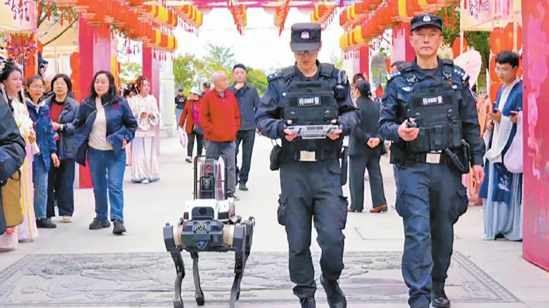 一对特警师徒的接力