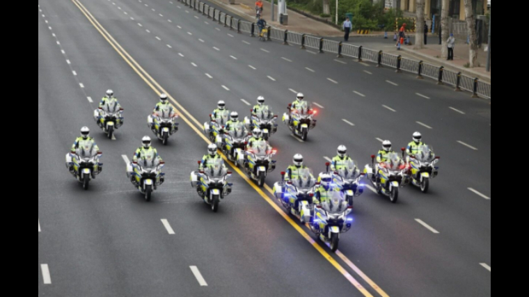 吉林长春交警全力护航2026长春马拉松