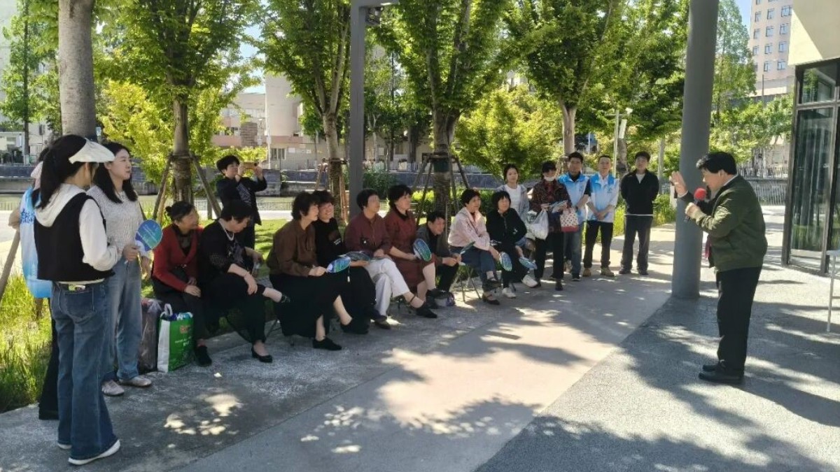 就在环城水系划船公园！青浦区司法局法治故事会精彩开讲