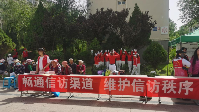银川市兴庆区双庄社区：宣讲信访条例 引导依法维权