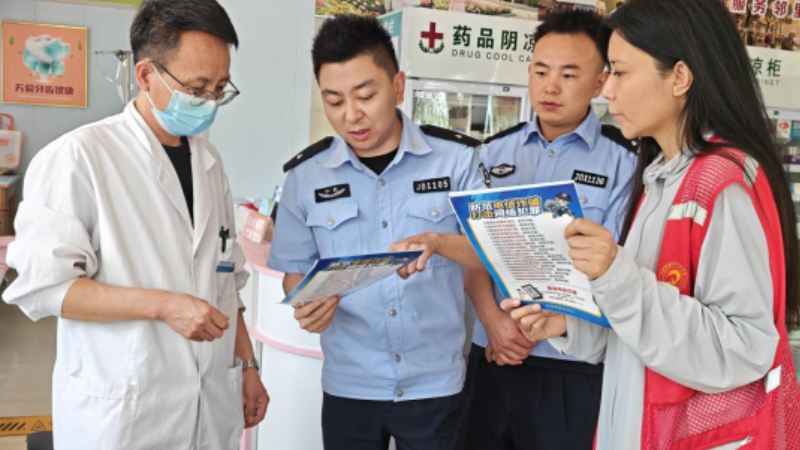 银川市兴庆区丽景社区：反诈宣讲零距离 法治织密防护网