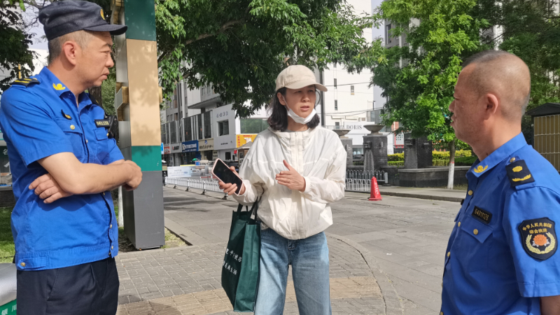 银川市兴庆区康平社区：柔性执法疏堵点 依法规范护市容