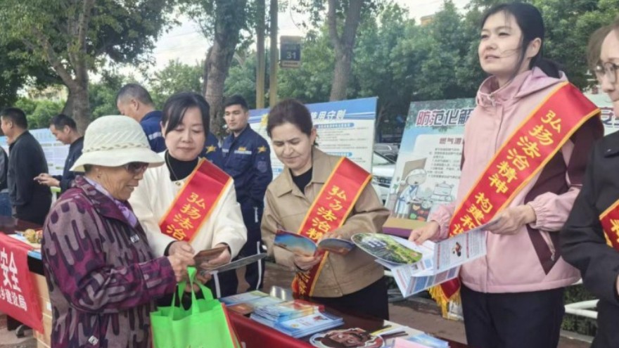 新疆额敏县司法局：普法润民心 法治入万家