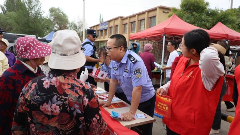 新疆生产建设兵团乌鲁克垦区司法局：法治春风润团场 法典精神入民心
