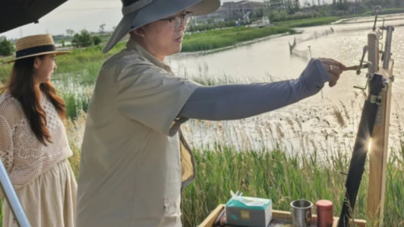 银川市西夏区同阳新村社区：画笔赋能添底色，文化兴村促善治