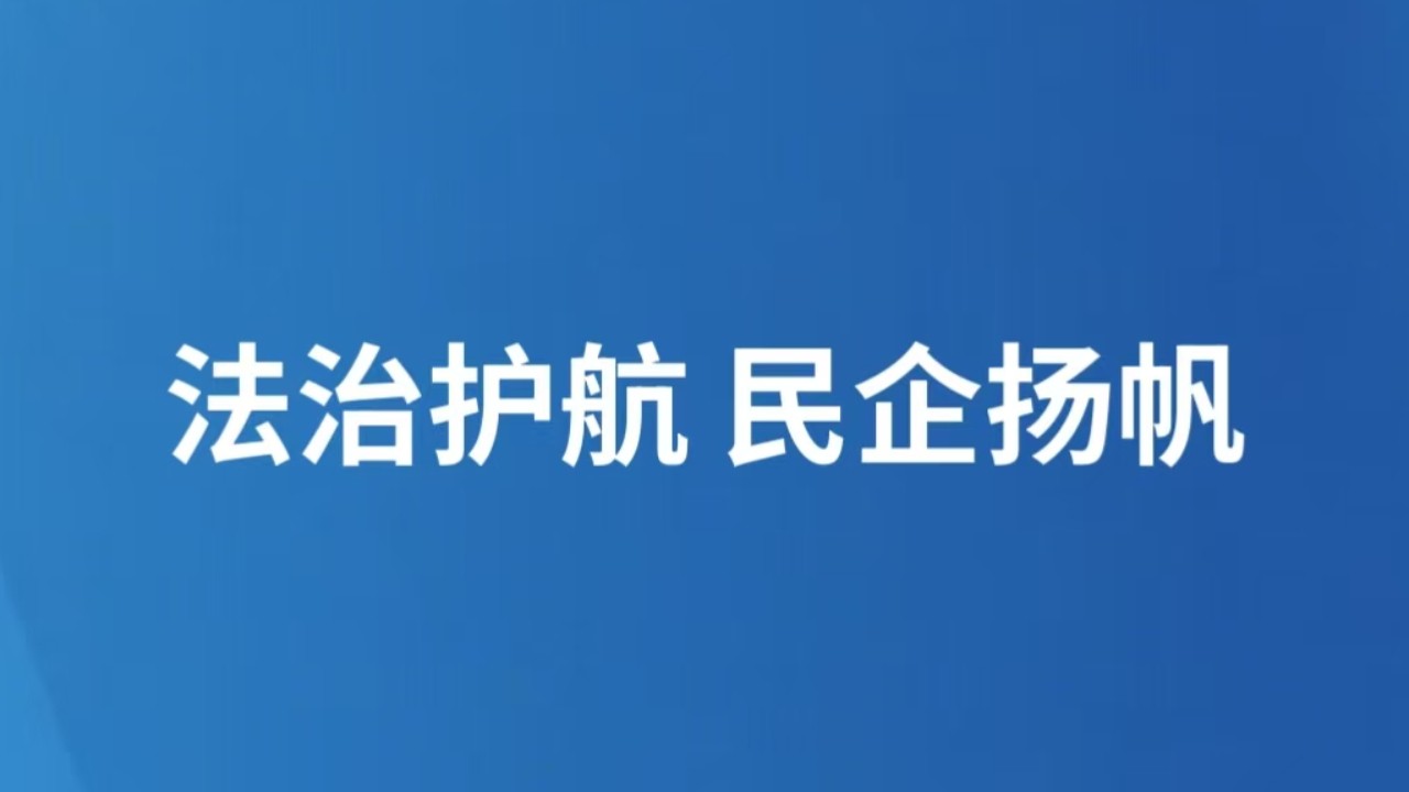 法治护航 民企扬帆