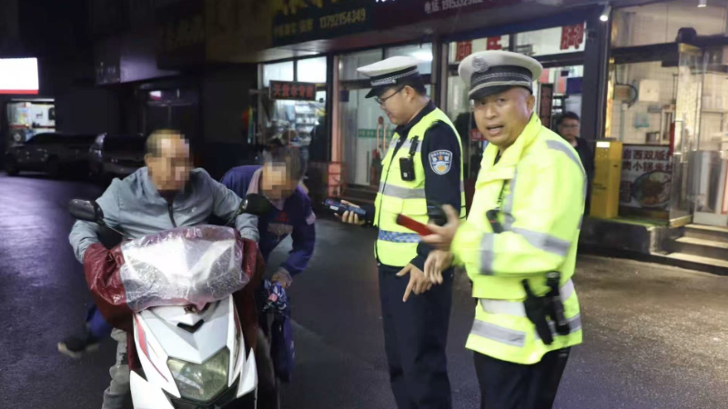 雨夜侥幸送友 淄博一男子二次酒驾被严查