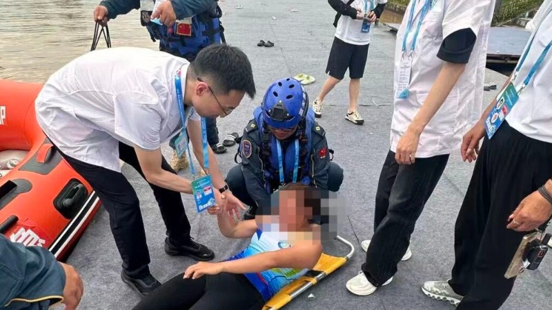 巴中：赛场激情逐浪 医者暖心护航
