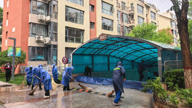 银川市兴庆区游乐社区：闻汛而动筑防线，以练备战保平安