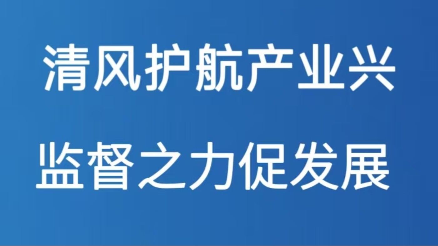 清风护航产业兴 监督之力促发展