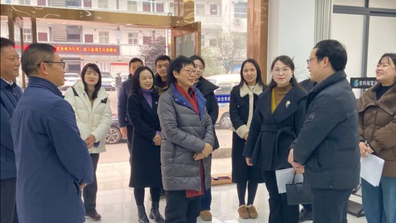 四川省人大常委会办公厅一级巡视员杨筠一行莅临武胜开展《四川省家庭教育促进条例（草案）》立法调研