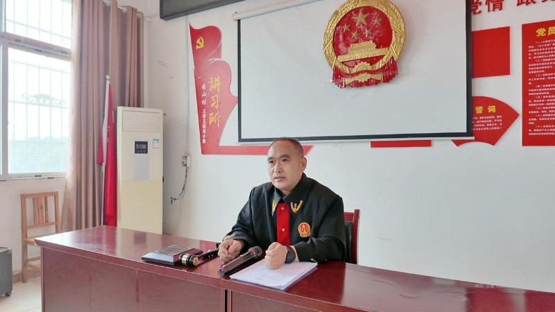 河南省南阳市内乡县法院：司法下沉守护乡村“平安路”