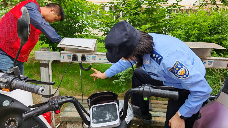 银川市兴庆区北安社区：警社联动排隐患 节日护航保平安
