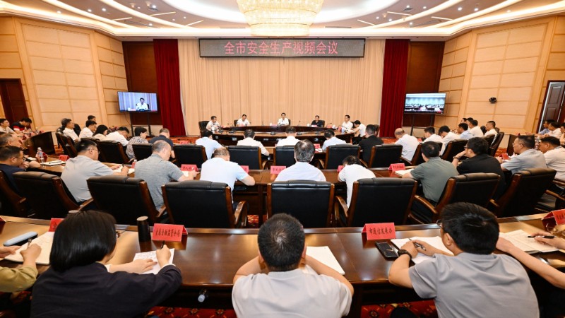 宜春市委副书记、市长谭赣明：全力把安全防范工作做细做实做到位
