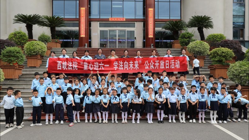 播法治种子 树法治信仰——河南省南阳市西峡县法院开展“六一”公众开放日活动