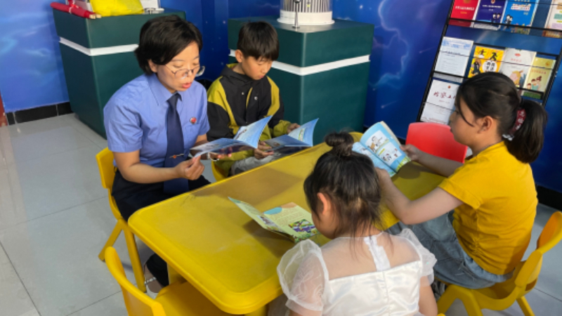 同心县新华社区：模拟庭审反霸凌 沉浸普法护青春