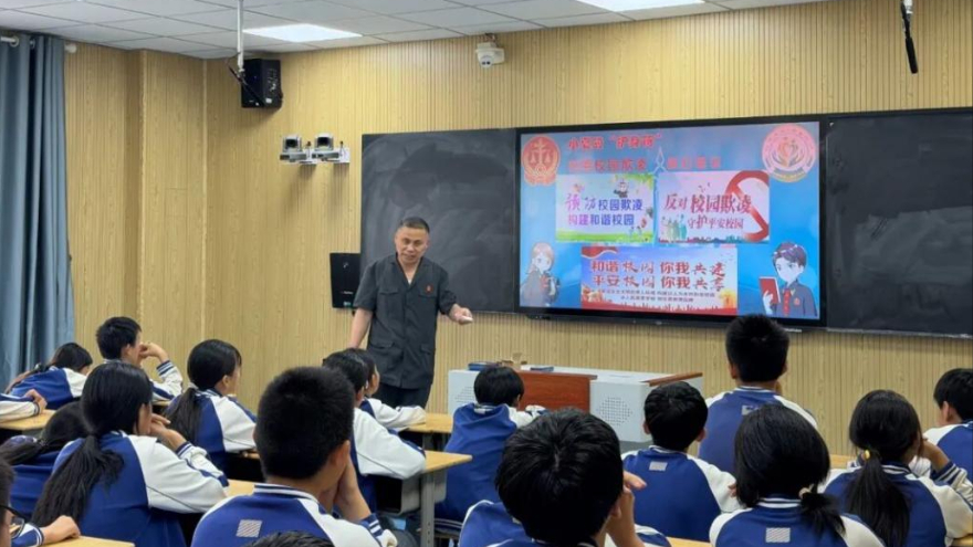 法治护航少年成长 潍坊昌乐法院开展差异化校园法治宣讲活动