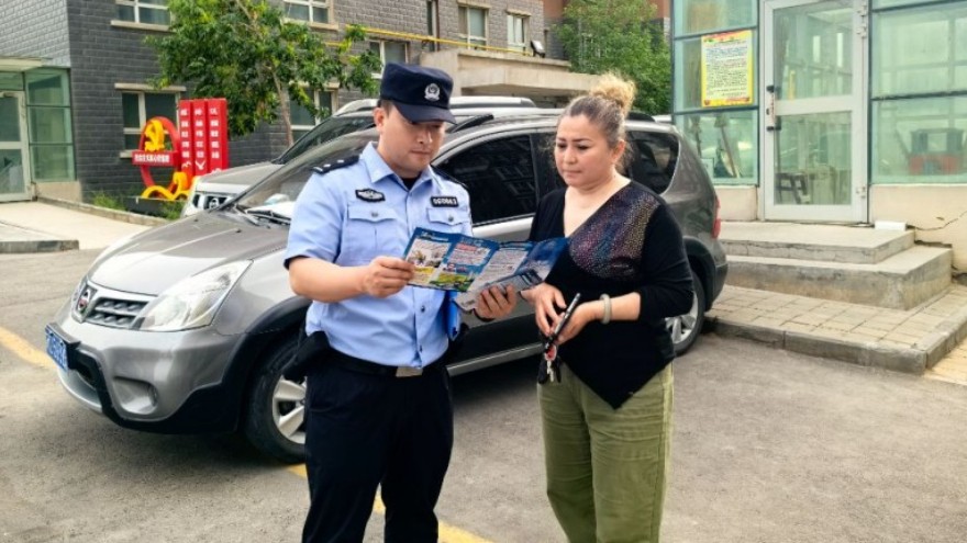 新疆奎屯市公安局以“立体、智慧、联动”模式 筑牢反诈安全防线