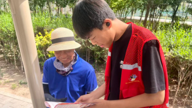 银川市兴庆区景湖社区：童心化身传声筒 普法禁毒入民心