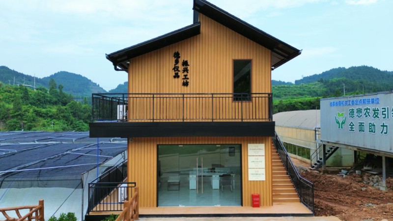 浙川携手育菌菇 银山乡村奔共富