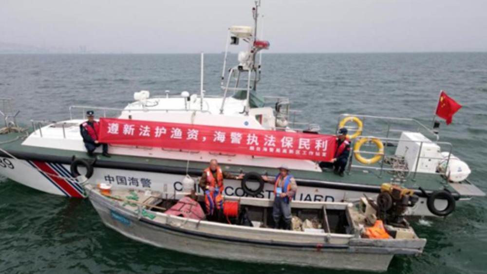 51艘，265人，15000余公斤！ 山东烟台海警局伏季休渔首月成效显著