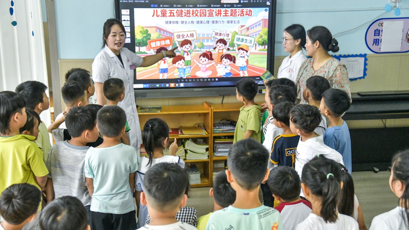 河北广平：“五健” 宣讲走进第二幼儿园 守护幼儿健康成长